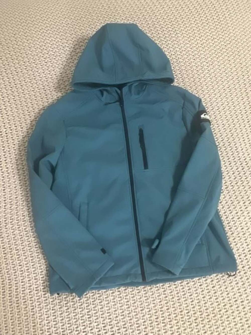 Quiksilver Men's Soft Shell Hooded Zip-Up Jacket